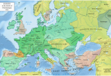 Europe Map 1200 Europe In 814 Kingdom Structures Ancestry Mapa De