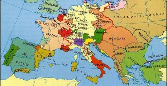 Europe Map In the Middle Ages Europe In the Middle Ages Maps Map Historical Maps Old