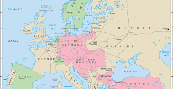 Europe Map Pre World War 1 40 Maps that Explain World War I Vox Com