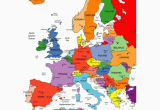 Europe Map Quiz Printable Map 0f Europe