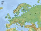 Europe Physical Map Blank Europe Blank Physical Map Lgq Me