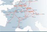 Europe Rail Pass Map Planning Your Trip by Rail In Europe