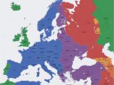 Europe Time Zones Map Europe Map Time Zones Utc Utc Wet Western European Time