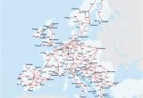 Europe Train Maps European Railway Map Europe Interrail Map Train Map