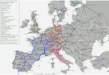 Eurostar Map Europe Eurostar Wikipedia