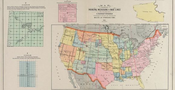 Fayette County Ohio Map Map Showing the Principal Meridians and Base Lines Of the United