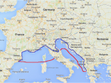 Ferry From Italy to Greece Map Italy Travelteachtalk