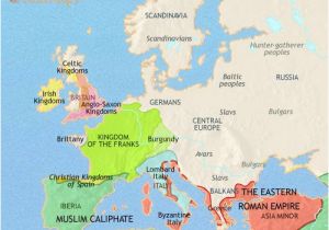 Feudal Europe Map Map Of Europe at 200ad Timemaps