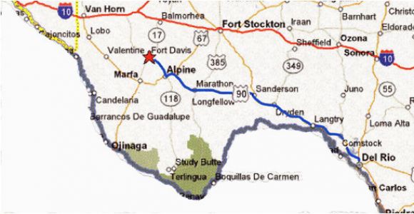 Fort Davis Texas Map Map Of Alpine Texas Business Ideas 2013