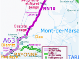 France toll Roads Map Motorway Aires the French Wild West Bordeaux to the