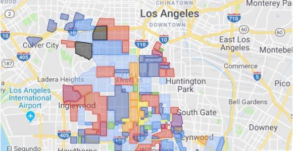 Gang Territory Map California Gangs Of Los Angeles 2019 Google My Maps