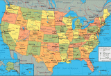 Geographical Map Of Usa and Canada United States Map and Satellite Image