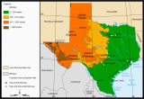 Geography Of Texas Map Geographical Maps Of Texas Sitedesignco Net