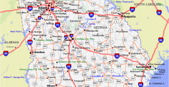 Georgia Beach Map Georgia Savannah Jekyll St Simon S islands the Golden isles