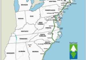 Georgia East Coast Map Bucket List the Nearly Complete 3 000 Mile Long East Coast Greenway