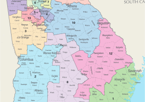 Georgia Election Results Map Georgia S Congressional Districts Wikipedia