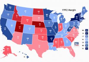 Georgia Election Results Map Presidential Election Of 1992