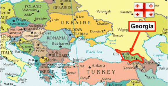 Georgia Map Europe the Georgia Sdsu Program is Located In Tbilisi the Nation S Capital