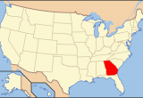 Georgia Map with Rivers Bulloch County Georgia Wikipedia