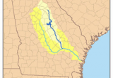 Georgia Map with Rivers Oconee River Revolvy