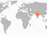 Georgia On World Map Georgia India Relations Wikipedia