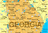 Georgia Physical Features Map Georgia Map Infoplease