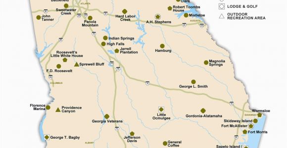 Georgia State Map Printable Georgia State Maps Usa Maps Of Georgia Ga