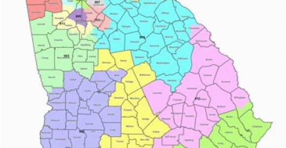 Georgia State Senate District Map Map Georgia S Congressional Districts