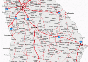 Georgia Usa Map Cities Map Of Georgia Cities Georgia Road Map