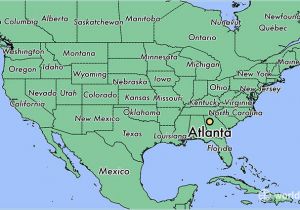 Georgia Usa Map Cities where is atlanta Ga atlanta Georgia Map Worldatlas Com