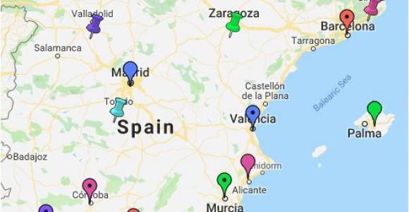 Google Maps Almeria Spain Spain Google My Maps