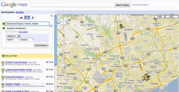 Google Maps Edmonton Canada A Closer Look at Ttc Routes On Google Maps