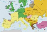 Graphic Maps Europe Languages Of Europe Classification by Linguistic Family