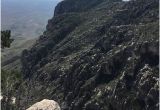 Guadalupe Mountains Texas Map Guadalupe Peak Trail Bild Von Guadalupe Mountains Nationalpark