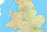 Hampshire On Map Of England Map Of England and Wales England England Map Map England