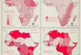 Heat Map Europe 1962 Offset Lithograph Population Map Climate Health