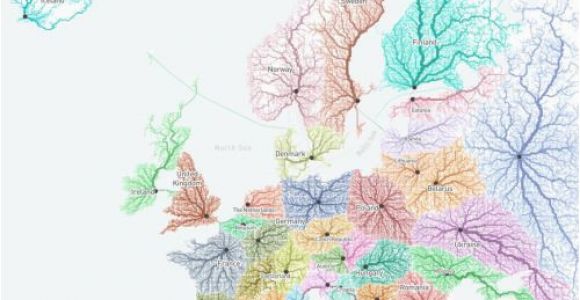 Heat Map Europe Europe if Borders Were Set According to Travel Distance to