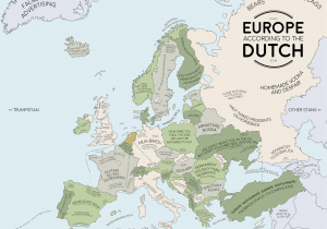 Height Map Of Europe Europe According to the Dutch Europe Map Europe Dutch