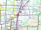 Highway 61 Minnesota Map Guide to Hinckley Minnesota