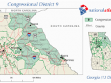 Hiram Georgia Map Georgia S 9th Congressional District Wikiwand