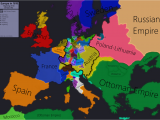 History Of Europe In Maps Europe In 1618 Beginning Of the 30 Years War Maps