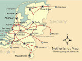 Interactive Rail Map Of Europe Rail and City Map Of the Netherlands Holland Mapping Europe