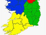 Ireland Map by County Counties Of the Republic Of Ireland