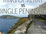 Ireland Ring Of Kerry Map Ring Of Kerry Vs Dingle Peninsula