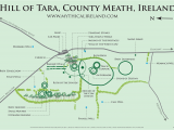 Ireland Stone Circles Map Mythical Ireland Ancient Sites the Hill Of Tara Teamhair