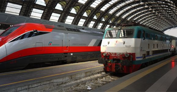 Italy High Speed Train Map Rail Transport In Italy Wikipedia