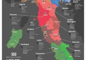 Italy Wine Region Map Italy Wine Map Wine Cheese Italienischer Wein Italien Karte