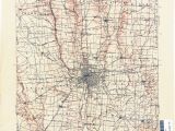 Kalahari Ohio Map Ohio Historical topographic Maps Perry Castaa Eda Map Collection