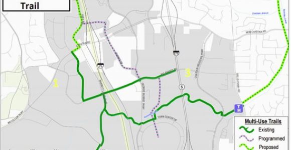 Kennesaw Georgia Map Trail Map for Noonday Creek Multi Use Trail Picture Of Noonday