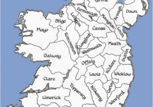 Kilkenny On Map Of Ireland Counties Of the Republic Of Ireland